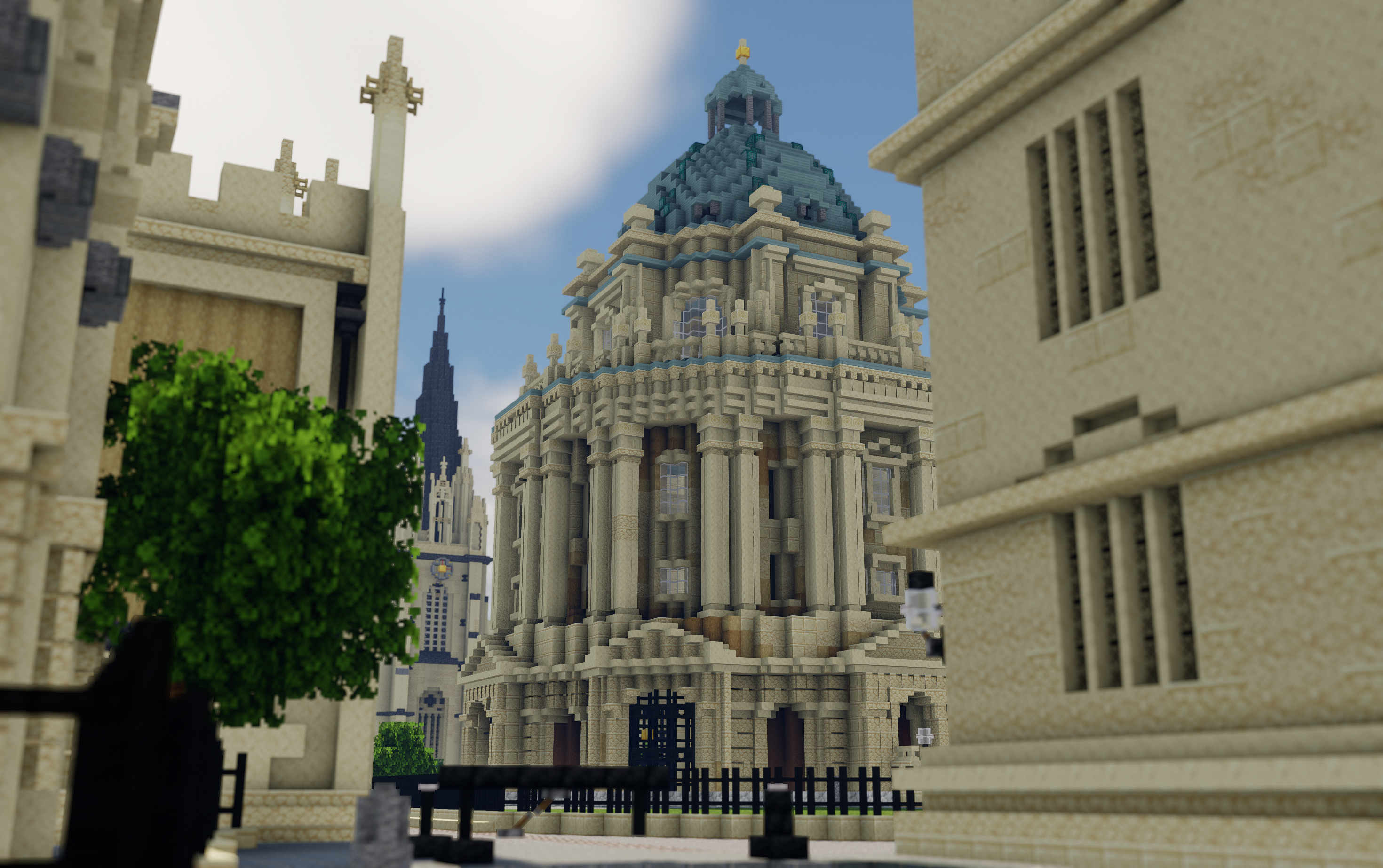 Minecraft Radcliffe Camera - Catte Street