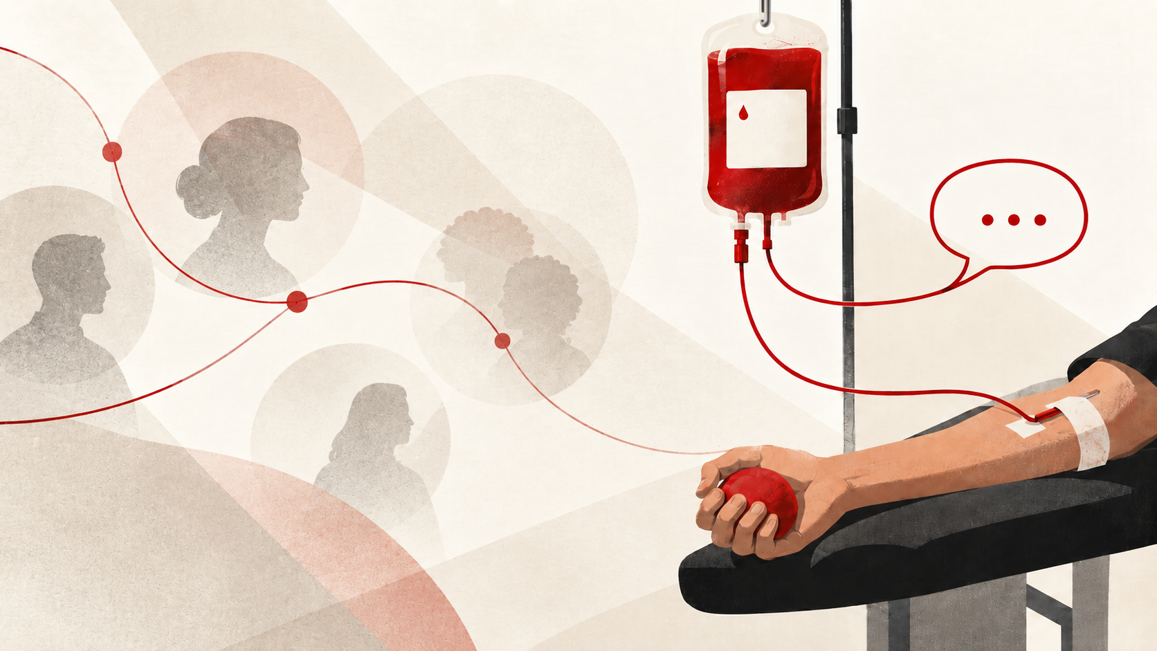 Blood donation cover